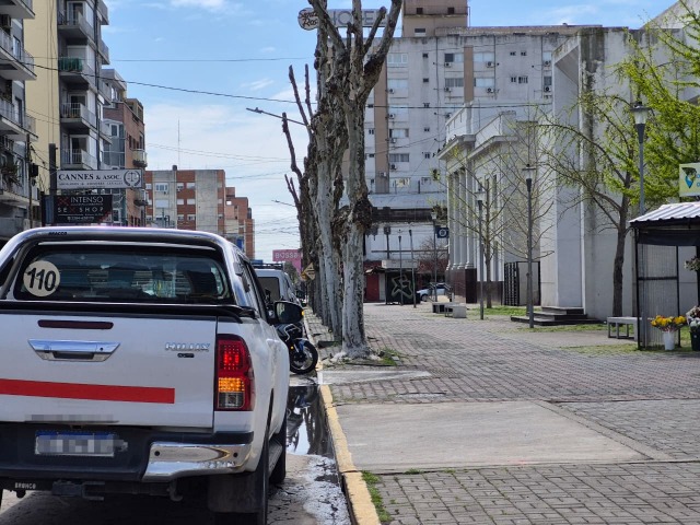 Robaron otras dos camionetas en el microcentro de la ciudad